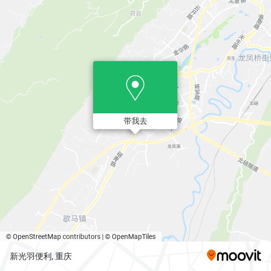 新光羽便利地图