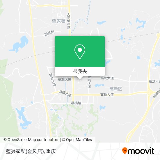 蓝兴家私(金凤店)地图