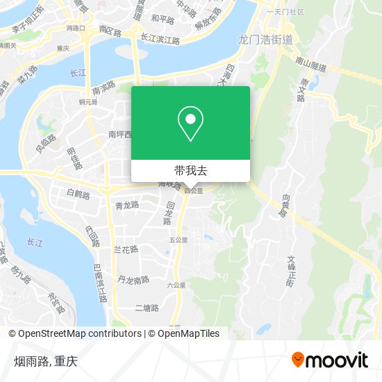 烟雨路地图