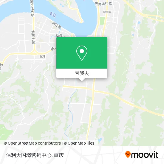 保利大国璟营销中心地图