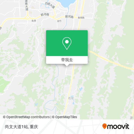 尚文大道1站地图