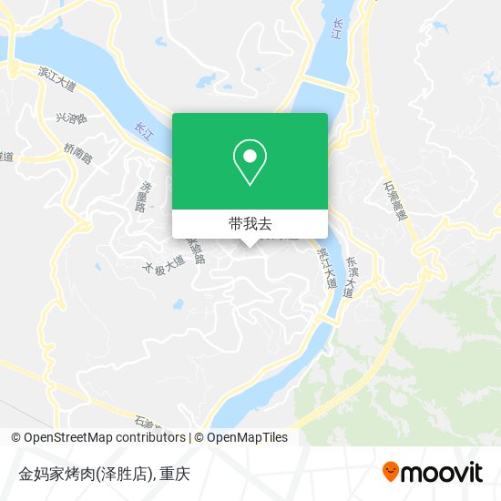 金妈家烤肉(泽胜店)地图