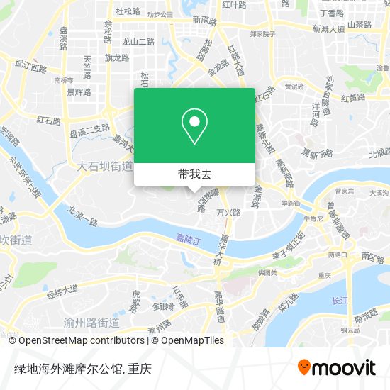 绿地海外滩摩尔公馆地图