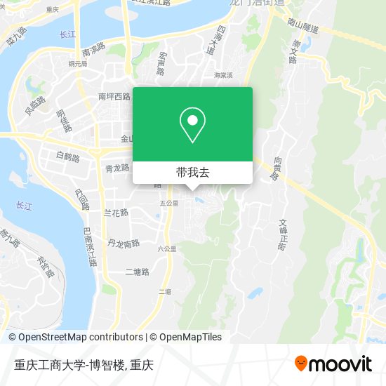 重庆工商大学-博智楼地图