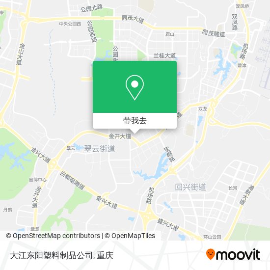 大江东阳塑料制品公司地图