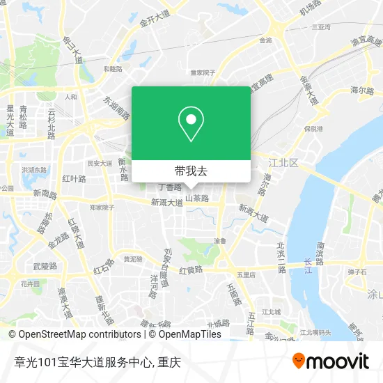 章光101宝华大道服务中心地图