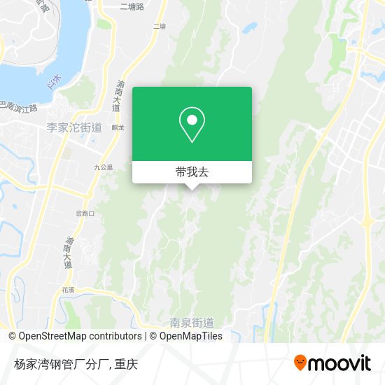 杨家湾钢管厂分厂地图