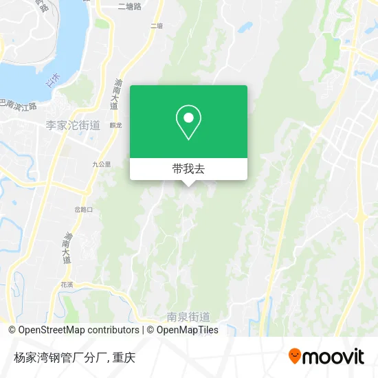 杨家湾钢管厂分厂地图