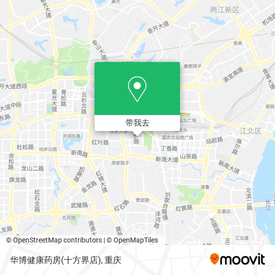 华博健康药房(十方界店)地图