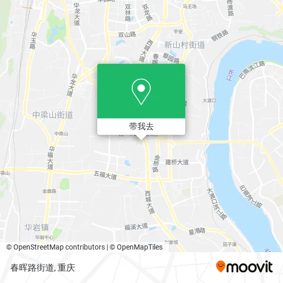 春晖路街道地图