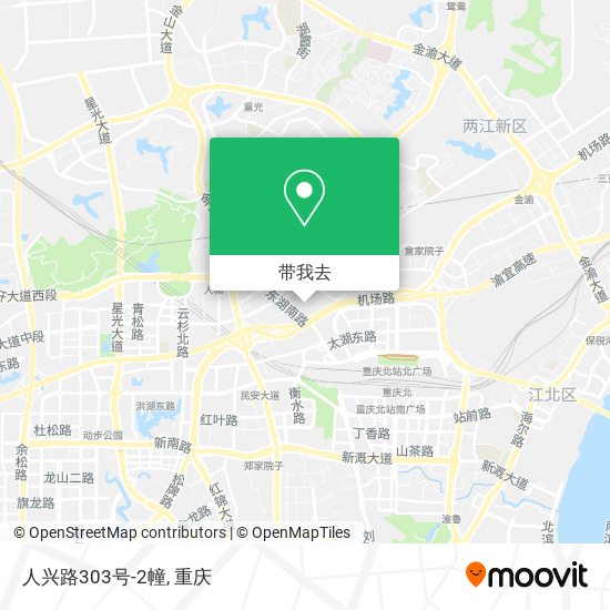 人兴路303号-2幢地图