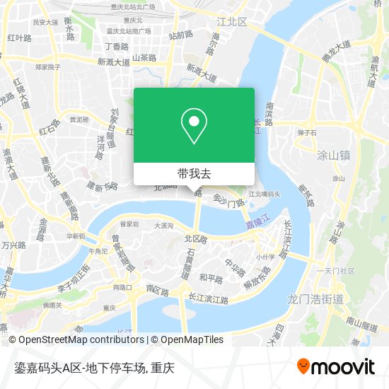 鎏嘉码头A区-地下停车场地图