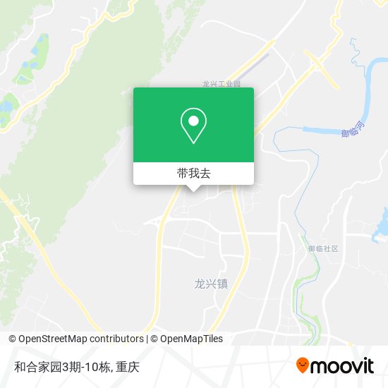 和合家园3期-10栋地图