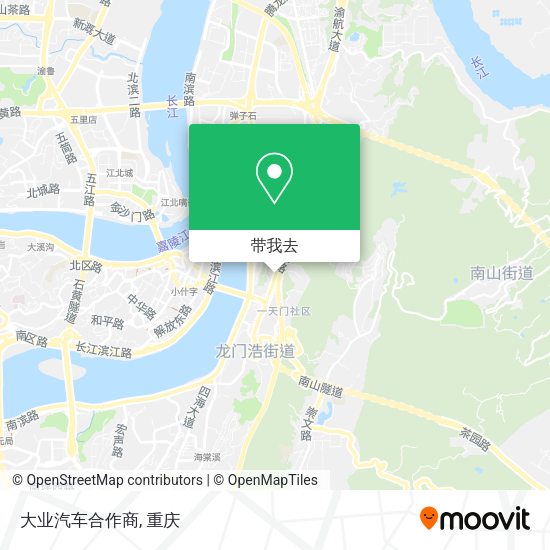 大业汽车合作商地图