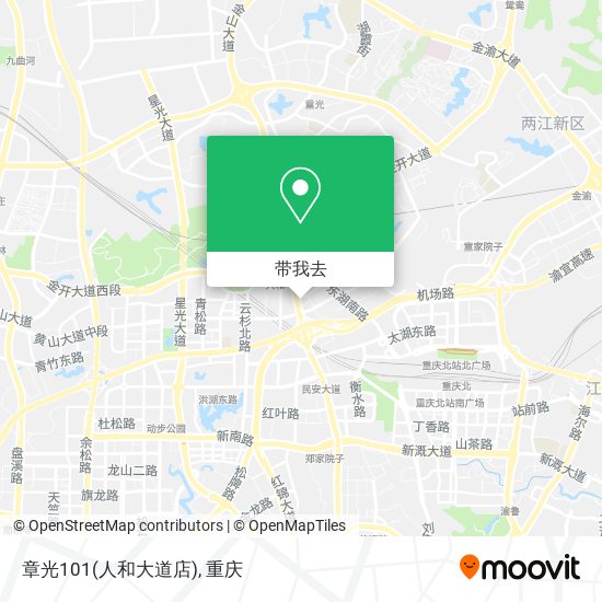 章光101(人和大道店)地图