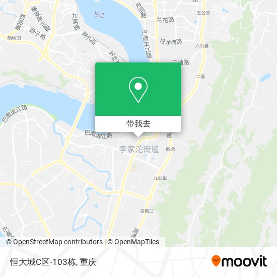 恒大城C区-103栋地图