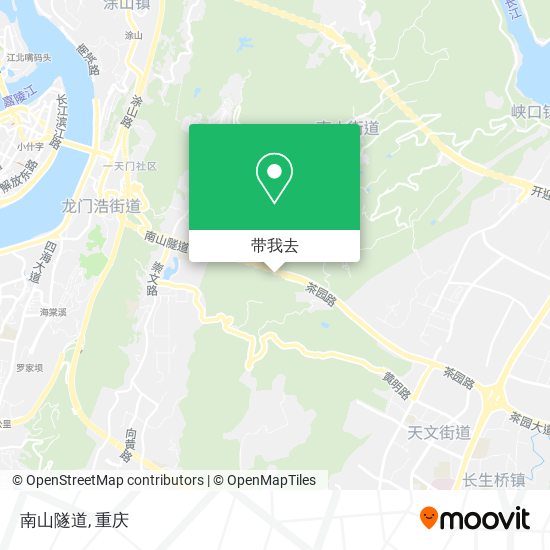 南山隧道地图