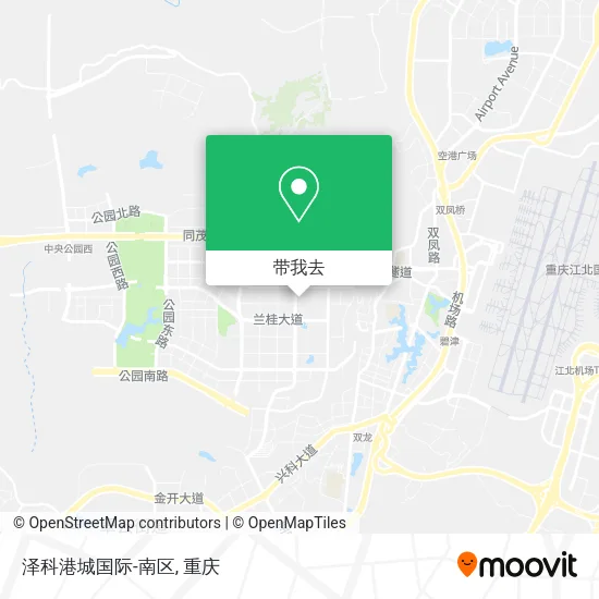 泽科港城国际-南区地图