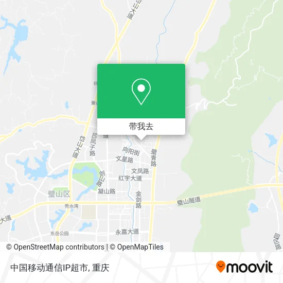 中国移动通信IP超市地图