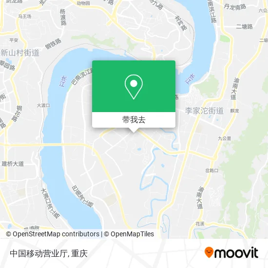 中国移动营业厅地图