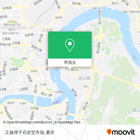 正扬弹子石农贸市场地图