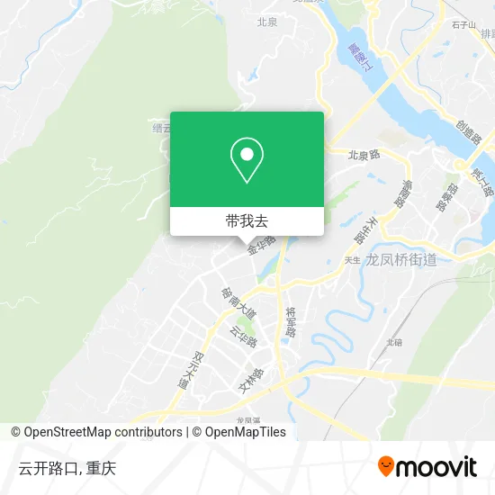 云开路口地图