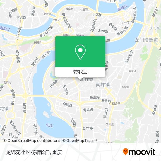 龙锦苑小区-东南2门地图