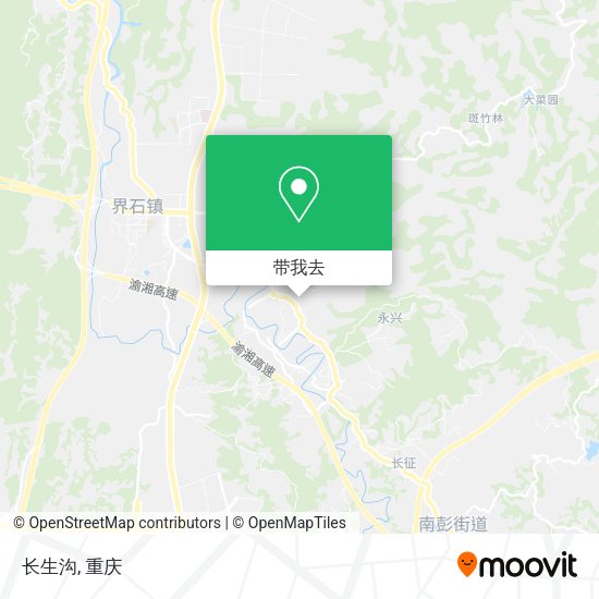 长生沟地图
