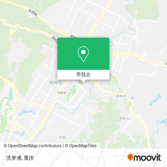 洗箩滩地图