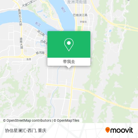 协信星澜汇-西门地图