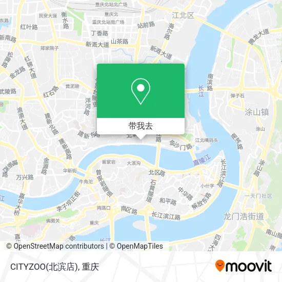 CITYZOO(北滨店)地图
