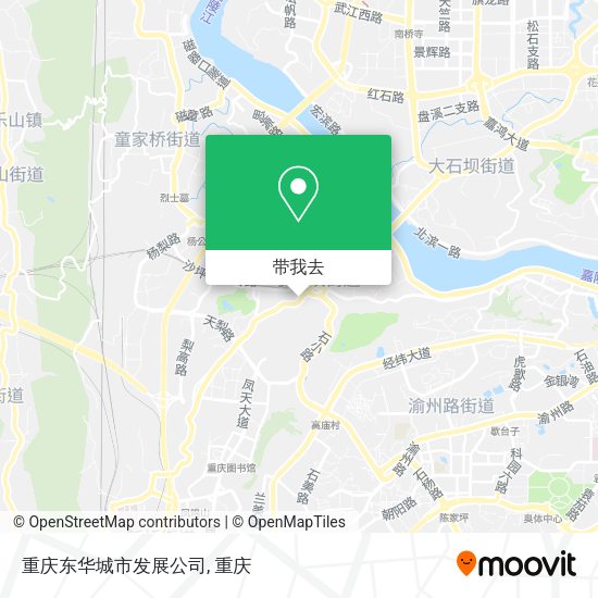 重庆东华城市发展公司地图