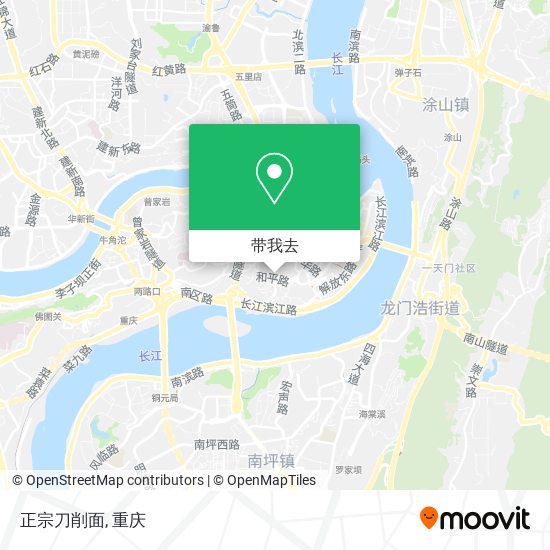 正宗刀削面地图