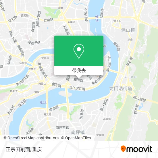 正宗刀削面地图