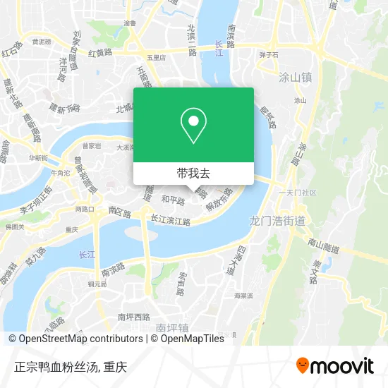 正宗鸭血粉丝汤地图
