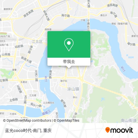 蓝光coco时代-南门地图