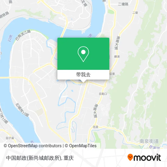 中国邮政(新尚城邮政所)地图