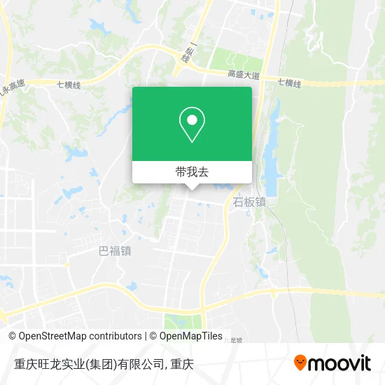 重庆旺龙实业(集团)有限公司地图