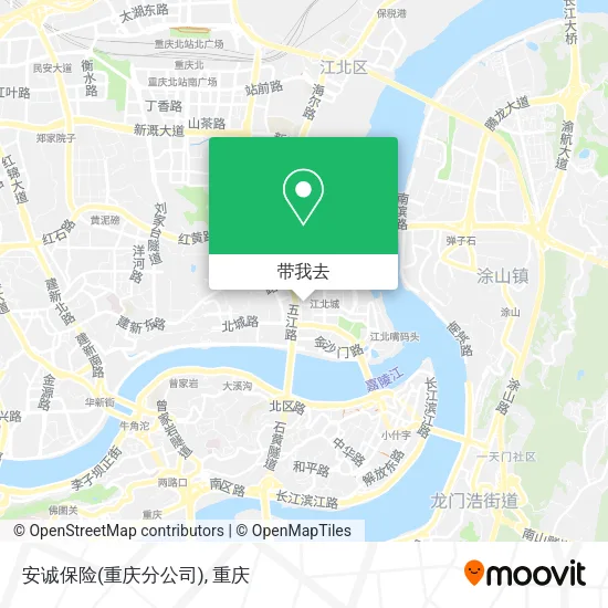 安诚保险(重庆分公司)地图