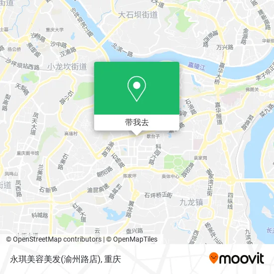 永琪美容美发(渝州路店)地图