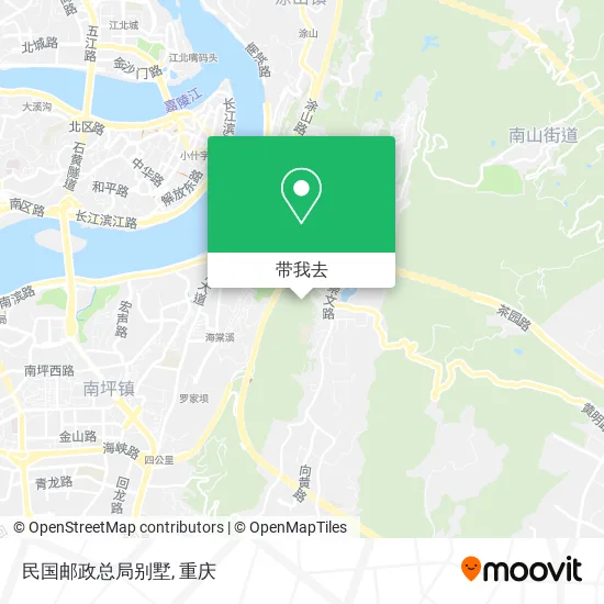 民国邮政总局别墅地图