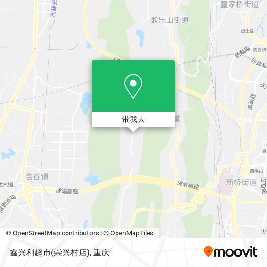 鑫兴利超市(崇兴村店)地图