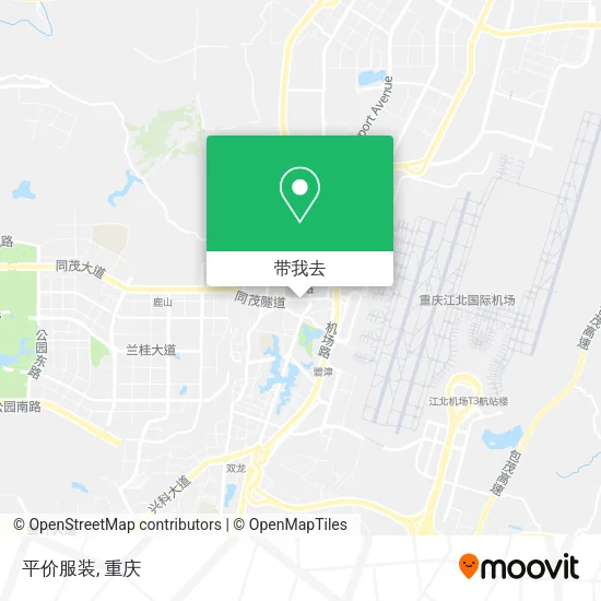 平价服装地图