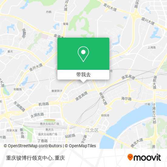 重庆骏博行领克中心地图