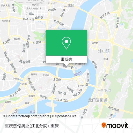 重庆慈铭奥亚(江北分院)地图