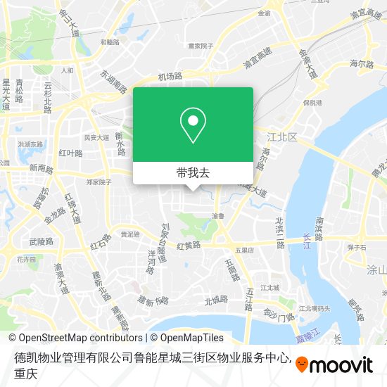 德凯物业管理有限公司鲁能星城三街区物业服务中心地图