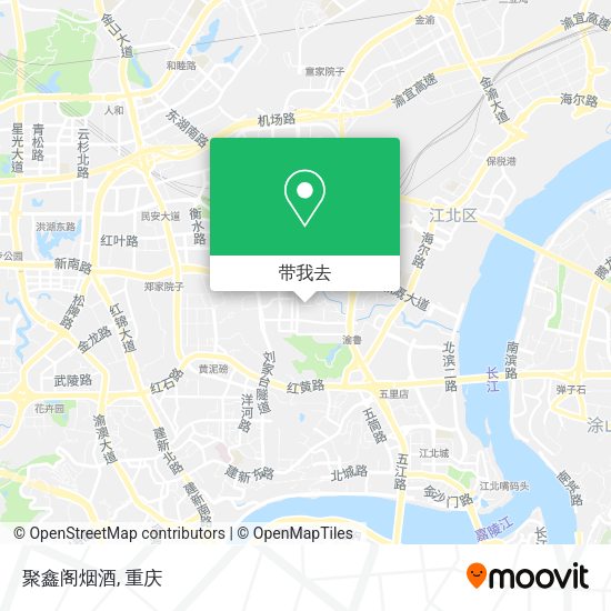 聚鑫阁烟酒地图