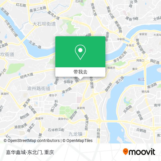 嘉华鑫城-东北门地图