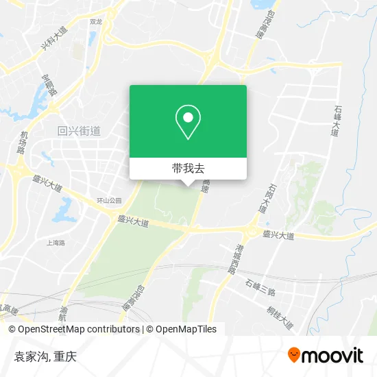 袁家沟地图