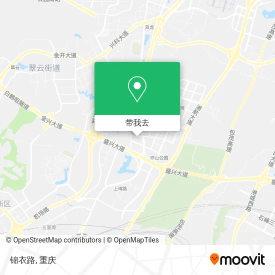 锦衣路地图